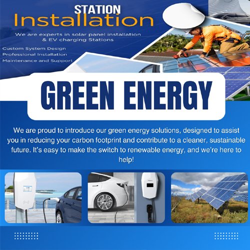 Installation of EV Charging Stations, Solar Car Ports & Smart Energy